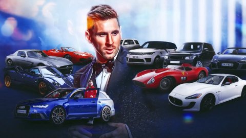 Bộ sưu tập xe mơ ước của Messi