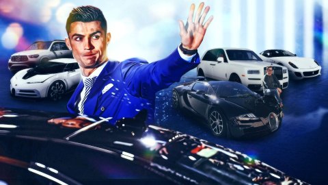 Ronaldo sở hữu một chiếc Centodieci màu trắng