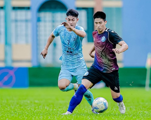 Trận giao hữu giữa BM Sài Gòn vs Thép Cần Thơ. Ảnh: CTV 