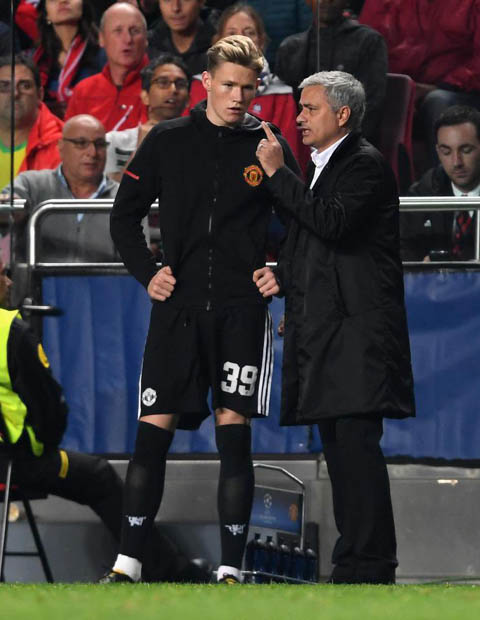 Mối quan hệ giữa Mourinho và McTominay vẫn rất tốt - Ảnh: @centredevils