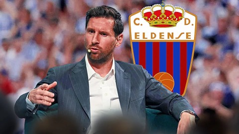 Tân binh Eldense của Segunda vừa được sang tên cho Lionel Messi. Ảnh: Yahoo Sports
