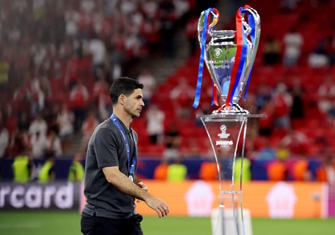 Mikel Arteta nói rằng thất bại ở Champions League đã để lại một vết sẹo
