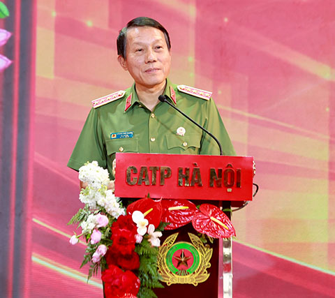 Đại tướng Lương Tam Quang, Bộ trưởng Bộ Công an chia sẻ tại Lễ kỷ niệm 70 năm thành lập CLB Công an Hà Nội 