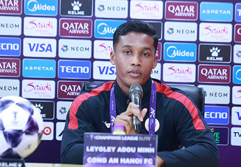 Adou Minh tự tin có thể đánh bại Kashima Antlers