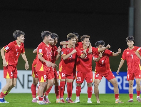 U17 Việt Nam đã giành vé có mặt tại World Cup 2026. Ảnh: VFF 