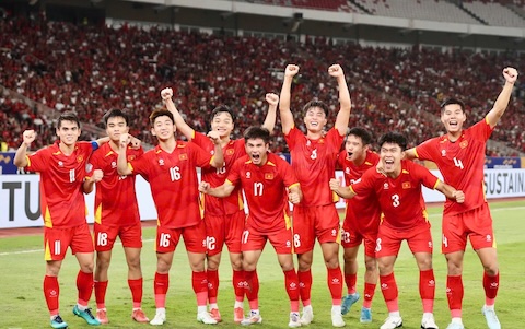 U23 Việt Nam 3 lần liên tiếp vô địch Đông Nam Á. Ảnh: Đức Cường 