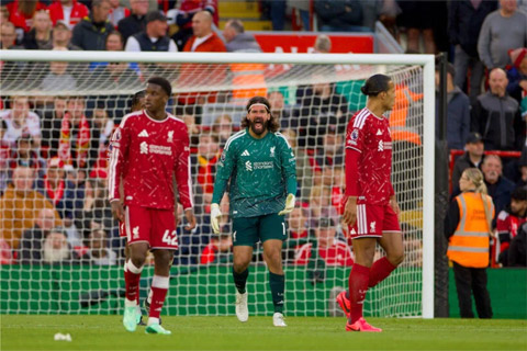 Anfield giờ không còn là "Pháo đài" của Liverpool, mà đã trở thành cơn ác mộng