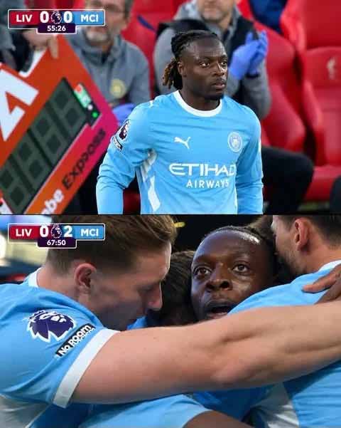 Enzo Maresca tung Jeremy Doku vào sân, cục diện trận Super Sunday giữa Liverpool vs Man City lập tức đổi chiều