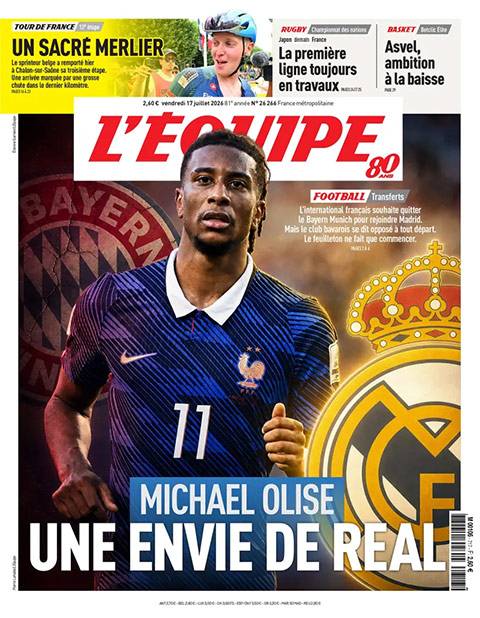 Bayern Munich cảnh báo Real Madrid về thương vụ Olise