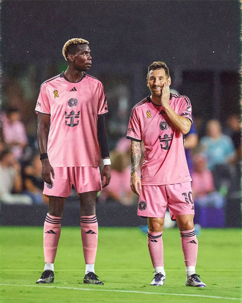 Pogba có cơ hội gia nhập Inter Miami và thành đồng đội của Messi