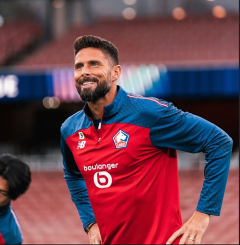 Giroud để lại nhiều dấu ấn ở Arsenal