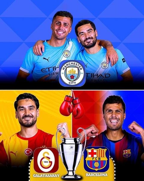 Trước màn tái ngộ, Gundogan đã đánh giá rất cao đồng đội cũ Rodri. Ảnh: X