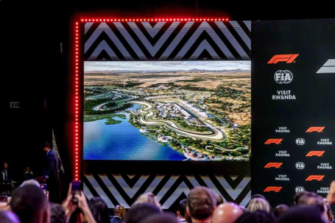 Lễ công bố Formula 1 African Grand Prix, presented by Visit Rwanda