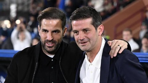 Inter từng nhắm Fagregas trước khi bổ nhiệm Chivu (phải)