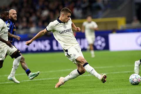 Màn trình diễn chói sáng trước Inter giúp Tresoldi nhận được nhiều sự quan tâm