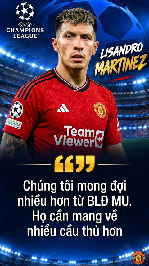 Lisandro có phát biểu chỉ trích BLĐ MU ngay sau trận thua Atletico