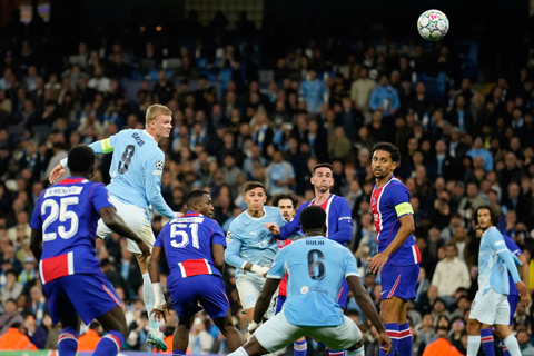 Haaland lập cú đúp song Man City vẫn thua PSG 2-4 chung cuộc