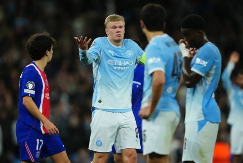 Man City vừa thua đau PSG 2-4 ngay ở Etihad