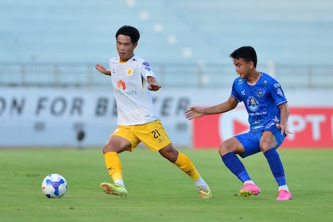 Quy Nhơn UTD chưa thể tìm được chiến thắng tại giải hạng Nhất 2026/27. Ảnh: Đức Cường 
