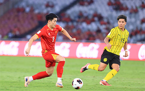Việc Đình Bắc không thi đấu 2 trận mở màn Asian Cup 2027 được xem là tổn thất lớn với ĐT Việt Nam - Ảnh: Đức Cường