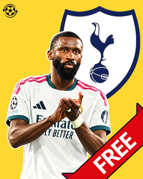 Tottenham muốn có Rudiger theo dạng miễn phí