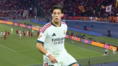 Arda Guler in dấu giày vào 3 bàn thắng của Real Madrid. Ảnh: Oda TV