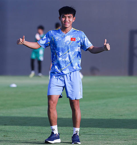Minh Thủy là niềm hy vọng lớn trên hàng công của U17 Việt Nam tại U17 World Cup