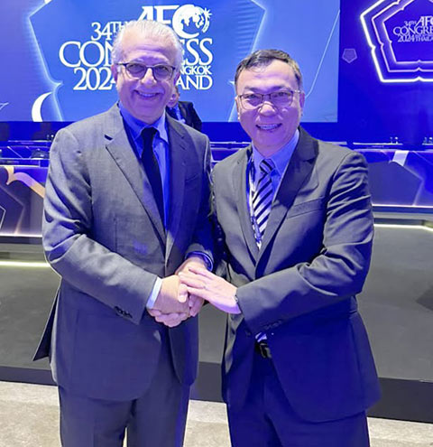 VFF lọt vào Top 3 đề cử Liên đoàn thành viên xuất sắc của AFC