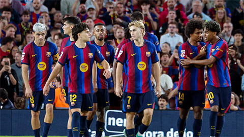 Barca đang là cỗ máy ghi bàn đáng sợ