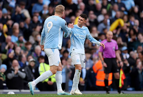 Man City tiếp tục chuỗi thắng ở Ngoại hạng Anh