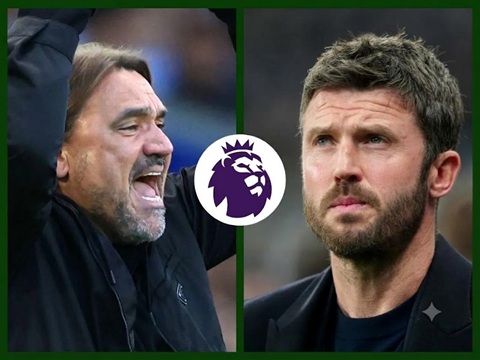 HLV Michael Carrick (phải) đang chịu nhiều áp lực sau chuỗi thành tích kém cỏi của MU
