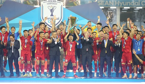 ĐT Việt Nam vô địch AFF Cup 2026. Ảnh: Đức Cường 