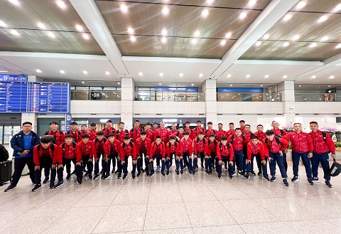 U17 Việt Nam bắt đầu hành trình đến với U17 World Cup 2026 bằng chuyến tập huấn ở Hàn Quốc 