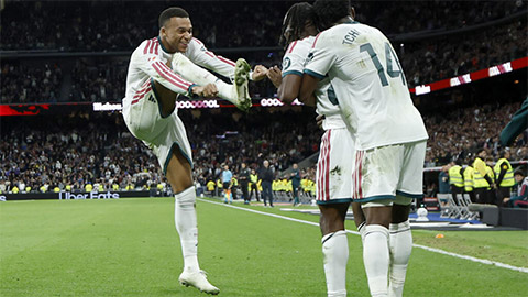 Mbappe và các đồng đội đã có một trận đấu xuất sắc