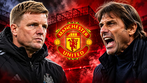 Howe và Conte là những ứng viên nặng ký thay Carrick dẫn dắt MU