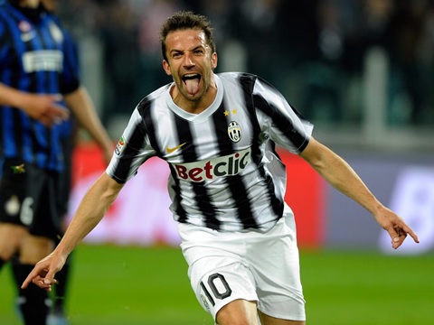 Del Piero vẫn có sự nghiệp thành công ở Juventus bất luận chấn thương ACL