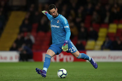  Sergio Rico từng thi đấu tại Fulham