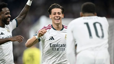 Guler đang là trụ cột và có sự ăn ý tốt với các ngôi sao tấn công của Real như Mbappe hay Vinicius