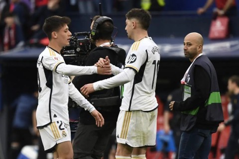 Arda Guler và Fede Valverde đang trở thành một cặp đôi rất ăn ý. Ảnh: Get Football News