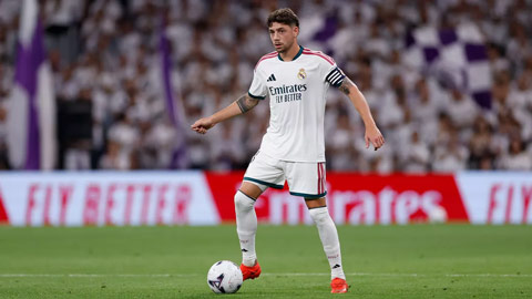Valverde đang chơi xuất sắc tại Real Madrid 