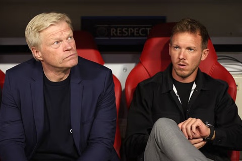 Kahn và Nagelsmann từng làm việc chung ở Bayern
