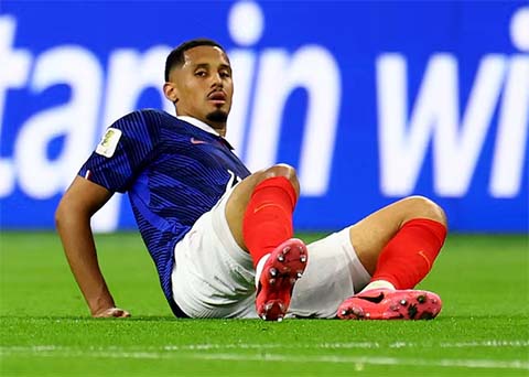 Saliba vẫn đang điều trị chấn thương lưng