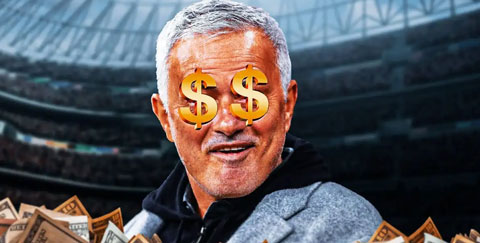 Jose Mourinho xứng danh cỗ máy kiếm tiền siêu đẳng