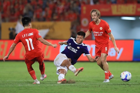 Trận đấu giữa CAHN vs Hà Nội là cuộc so tài hấp dẫn nhất của V.League 2026/27. Ảnh: Minh Tuấn 
