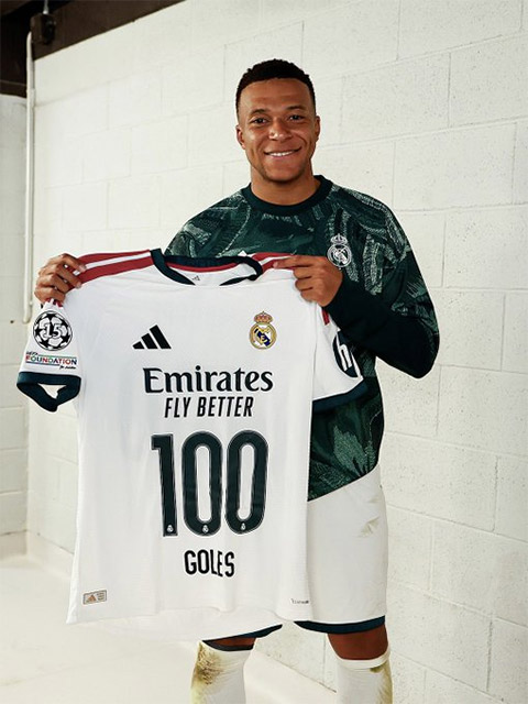 Mbappe cán mốc 100 bàn thắng cho Real Madrid