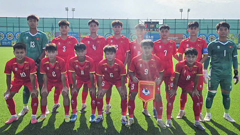U15 Việt Nam nhận thất bại 3-4 trước Iran ở lượt trận thứ 4 vòng bảng U15 World Cup & Festival 2026 