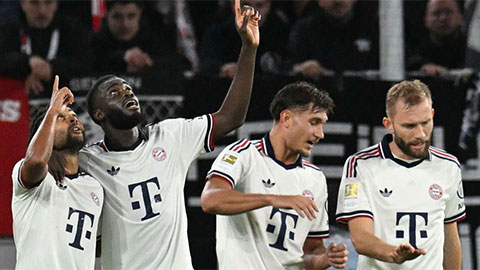 Bayern giữ vững ngôi đầu Bundesliga