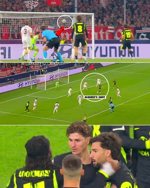 Bước ngoặt đến từ trận gặp Stuttgart, khi Alvarez ghi bàn gỡ hòa 1-1 cho Atletico. Ảnh: Facebook