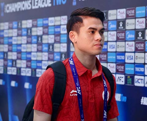 Khuất Văn Khang tự tin trước thềm đối đầu nhà vô địch K.League. Ảnh: Thể Công Viettel