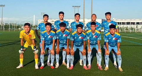U20 Việt Nam trong chuyến tập huấn ở Nhật Bản 